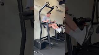 Exercise: Hanging Leg Raises (Roman Chair)