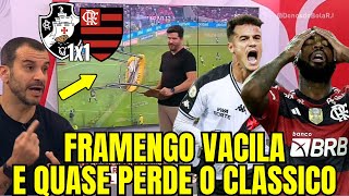 MENGÃO EMPATA COM VASQUINHO! FORA TITE! VERGONHA! COUTINHO DESTRUIU O MENGÃO 🤬