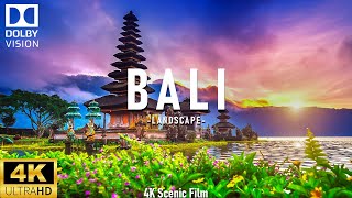 Видео BALI 4K Ultra HD с мягкой фортепианной музыкой — 60 кадров в секунду — живописный фильм 4K