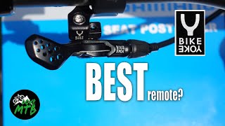 BikeYoke Triggy Alpha Dropper REMOTE Review vs Shimano Seat Post Remote - Dropper Post Lever