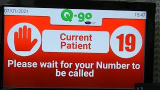 Patient Queueing System For NHS Hospital Phlebotomy Outpatient Waiting Rooms