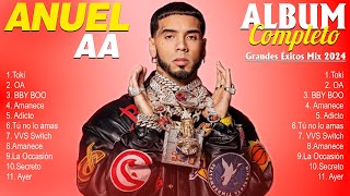 Anuel AA Grandes Éxitos 2024 ~ Mejores Canciones Nuevas 2024 ~ Mix Reggaeton