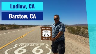 U.S. Route 66 - Ludlow, CA to Barstow, CA - Westbound