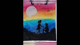 #shorts #viral love painting #artwork #art #trending