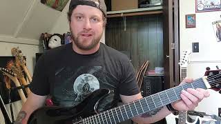 Schecter Blackjack C7 Review and Demo (Nazgul Sentient) 2015 Schecter