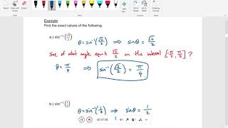 Chapter 10.7 - Inverse Trigonometric Functions