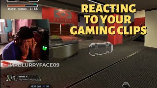 I REACTED TO YOUR GAMING CLIPS | MrBlurryFace