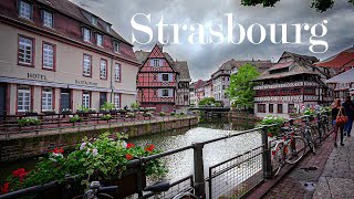 Strasbourg, France 🇫🇷 Walking tour 4K 60fps | A Blend of Old and New"