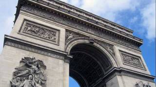 Триумфальная арка в Париже. The Arc de Triomphe, Paris