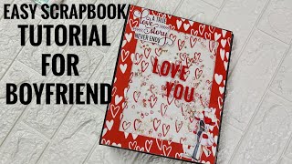 8 x 10 Album TUTORIAL | Shaker cover | Handmade scrapbook Ideas | Scrapbook Tutorial