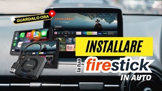 📺 Come Installare e Usare la FIRESTICK in Auto 🚀