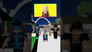 Toca Toca (Anime Dance Challenge X Roblox) #shorts