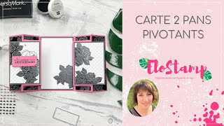 Live créatif : carte à 2 pans pivotants