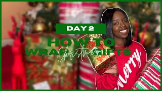 HOW TO WRAP GIFTS LIKE A PRO (3 Methods Included) | VLOGMAS DAY 2