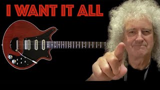 I want it all backing track (Extended) Queen