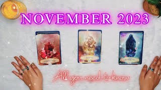 Pick a Card- 💌🔮NOVEMBER 2023 PREDICTION💌🔮 Super Detailed 💖🔮