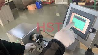 How to use digital display wire winding testing machine