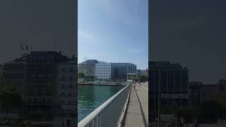 At the Bridge view in Geneva, Switzerland