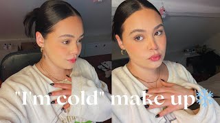 I'm cold makeup - Clean girl Makeup ❄️