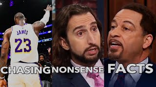 Nick Wright Continues to Lie and Twerk it up For LeBron James, While Chris Broussard Crushes Him