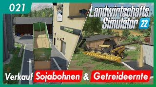 LS22 | 021 - Ellerbach | Verkauf Sojabohnen & Getreideernte | Let's play gameplay german deutsch