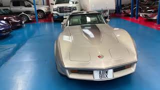 28 State Cars - 1982 Gold C3 Corvette Collectors Edition - Walk Round Video