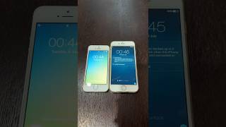 iPhone 5s on iOS 12 vs iPhone 6 on iOS 8 boot up test #shorts #iphone5s #ios12 #iphone6 #ios8