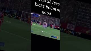 FIFA 22 free kicks the best