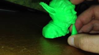 Flashforge Dreamer - Yoda Part 4