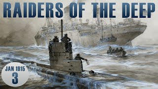 Raiders of the Deep Solitaire Campaign | Episode 3 | January 1915 | WW1 U-Boat Board Game