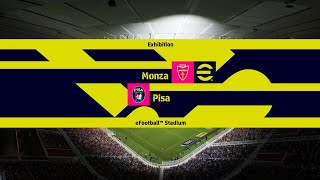 EFOOTBALL 2023 - MONZA VS PISA | SERIE A | Full Match PS5 Gameplay | 4K