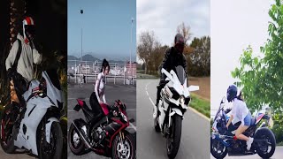 Part–8 Awesome Crazy Rider 🏍️ Super Bike Status ⭕Heavy Rider Status🔥 NINJA H2❌BMWS1000RR