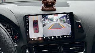 Màn hình android tích hợp camera 360 cho xe hơi