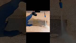 Oddly satisfying pressure washing #satisfyingpressurewashing #turbonozzle