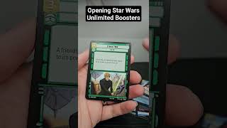 getting my card opening fix like the child I am!! #starwars #cards #tradingcards #starwarsunlimited