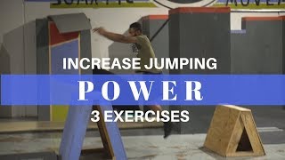 Increase Your Jump Using 3 Exercises