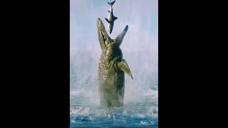 Crocodile Attack Shark! #wildlife #wildanimals #animals #shorts