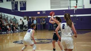 Brooke Hollawell bucket off Allison Waters feed for Manasquan