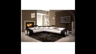 CATANIA RIGHT HAND LEATHER CORNER SOFA SUITE