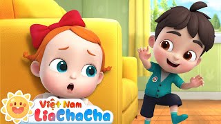 😍 Trò chơi trốn tìm cùng anh chị 👶 Hai bạn nhỏ chơi trốn tìm | LiaChaCha Ca Nhạc Thiếu Nhi Việt Nam