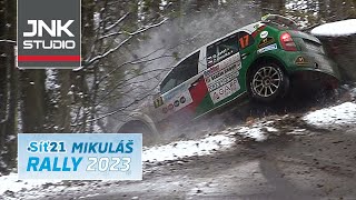 Best of XIII. Síť 21 Mikuláš Rally Slušovice 2023 (crash & action)