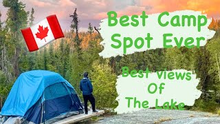 Summer in Yellowknife | Camping at Prelude lake | August 2022 🏕