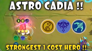 MIYA CADIA ASTRO !! 100% DAMAGE FULL ATTACK SPEED !! MAGIC CHESS MOBILE LEGENDS