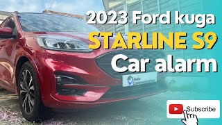 Ford Kuga 2023 - Ultimate car alarm - Starline s9 by @CarSecurity adding horn honk & phone alerts