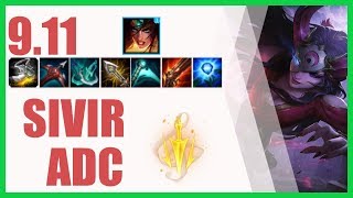 Sivir Adc Ranked Challenger Patch 9.11 - KR Challenger