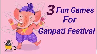 Ganesh Chaturthi Special Games | 3 Fun Games for Ganpati Festival in Society | One Minute Games