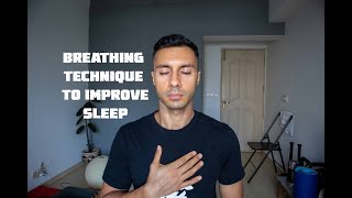 Simple Breathing Technique to improve sleep and destress!