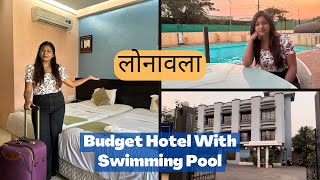 Budget Hotel With Swimming Pool Lonavala | Hotel Aristro😍| Around 1500 @WanderwithSmiles77