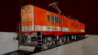 3D Drawing ! WAGC3  Locomotive Drawing