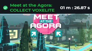 Sandbox Speedrun - Meet at the Agora Voxelite Quest in 1:26